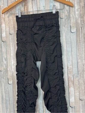 Agogie PXS Resistance Band Leggings Pants Ruched High Waist Weight Training XS